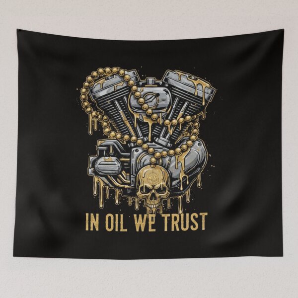 Item preview, KaviStarr Aurum Noir: Sacred Iron - In Oil We Trust designed and sold by KawisStarr.