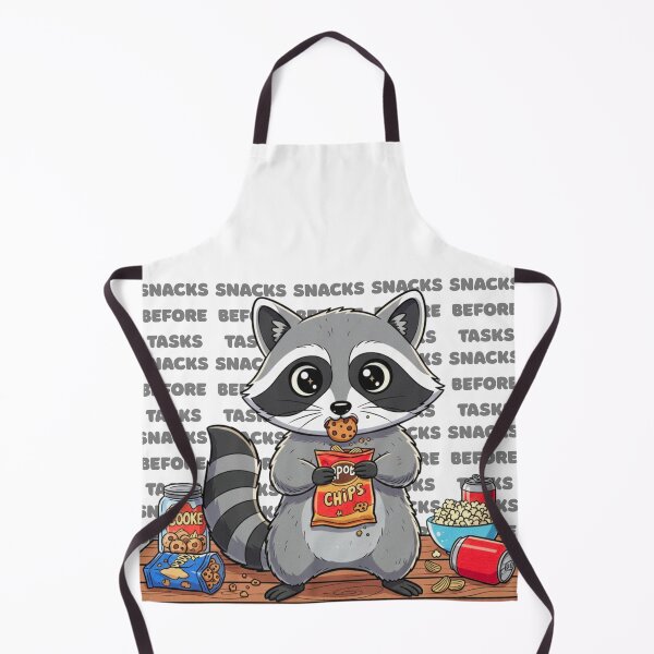Item preview, Cute Raccoon Stealing Snacks designed and sold by joleyjl.