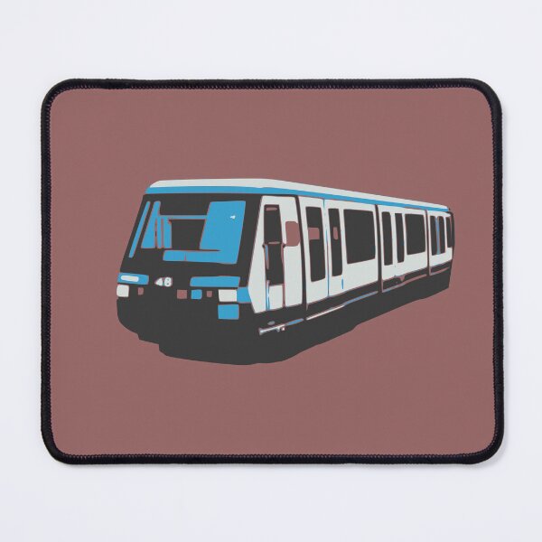 Item preview, Paris Metro MP89 – Iconic Underground Train of Paris designed and sold by Geokafi.