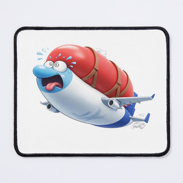 Item preview, Funny Tired Whale Shaped Oversized Cargo Plane designed and sold by Combat Skies.