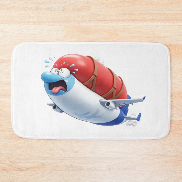Item preview, Funny Tired Whale Shaped Oversized Cargo Plane designed and sold by Combat Skies.