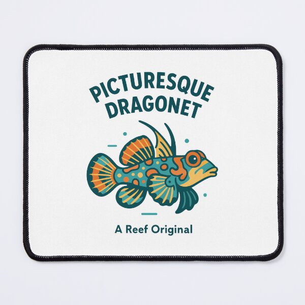 Item preview, Picturesque Dragonet Reef Dweller – Callionymidae designed and sold by WildlifeInc.