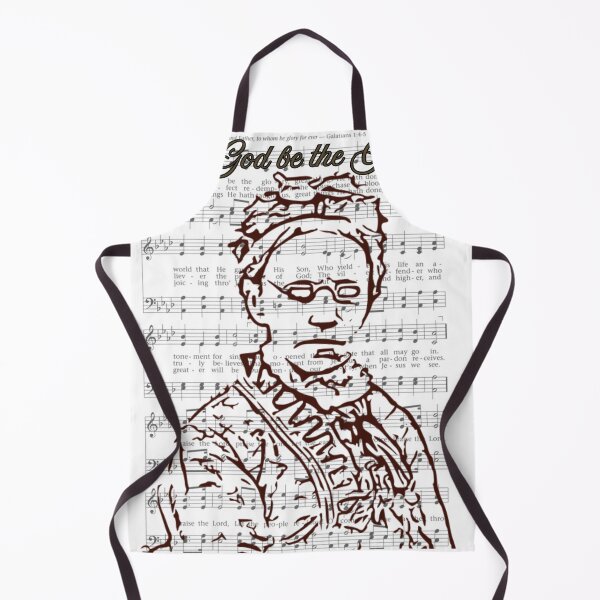 Item preview, Fanny J Crosby - to God be the Glory Hymn Art designed and sold by stella literarium.