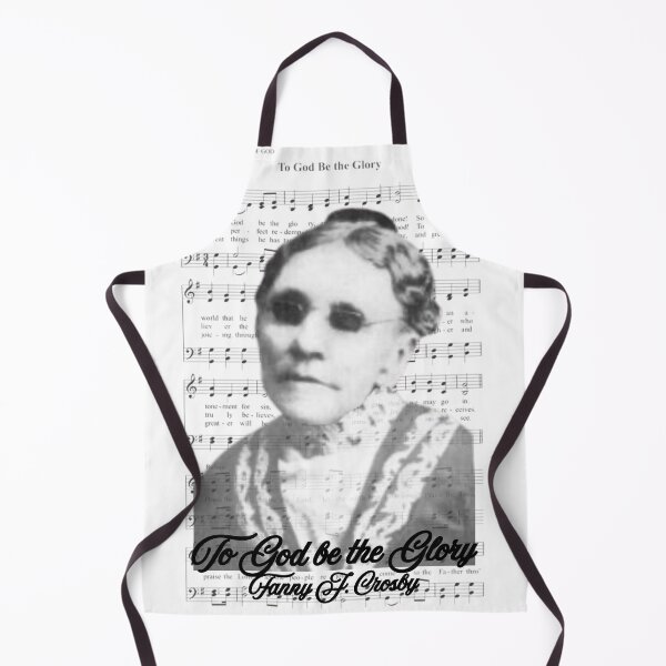 Item preview, Fanny J Crosby - to God be the Glory Hymn Art designed and sold by stella literarium.