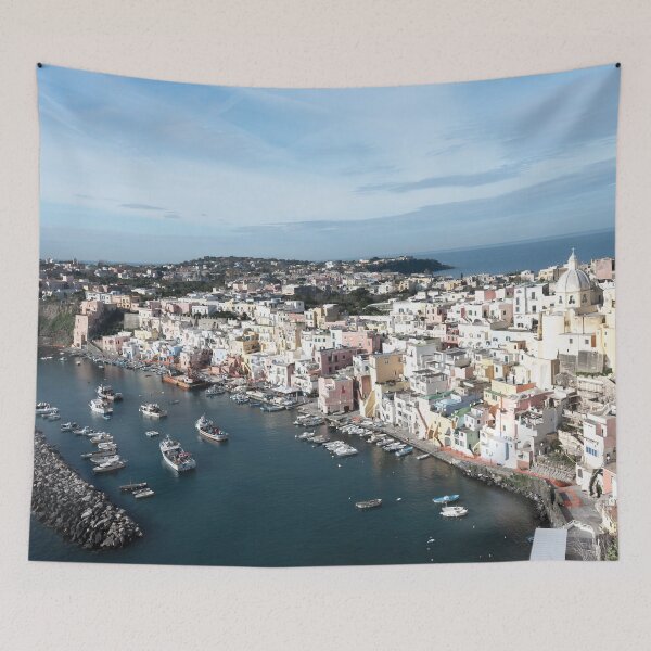 Item preview, Marina di Corricella View 1 - Procida designed and sold by Anita's & Bella's Art.