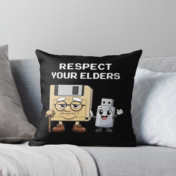 Item preview, Respect Your Elders Retro Gaming Funny Quote designed and sold by WatercolourferS.