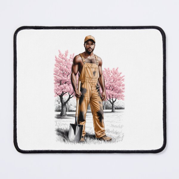 Item preview, Sexy Guys - The Gardener with blooming cherry trees designed and sold by Museum Of Non-Existing Art.