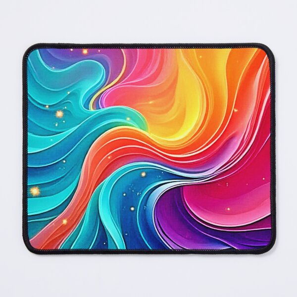 Item preview, Rainbow Energy Swirl: Vibrant Flow Art designed and sold by Health And Fitness Posts e-Store.
