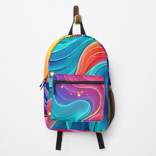 Item preview, Rainbow Energy Swirl: Vibrant Flow Art designed and sold by Health And Fitness Posts e-Store.