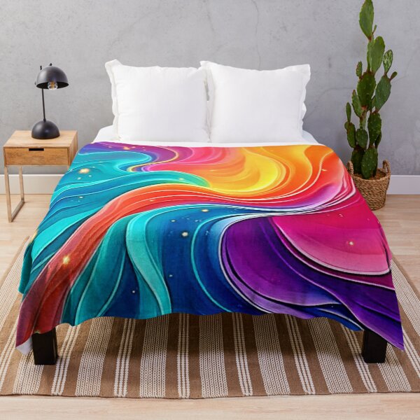 Item preview, Rainbow Energy Swirl: Vibrant Flow Art designed and sold by Health And Fitness Posts e-Store.