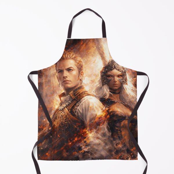 Item preview, Balthier and Fran - Final Fantasy XII designed and sold by nerdygamespot.