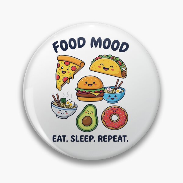 Item preview, Kawaii Fast Food Mood Patterns designed and sold by capricedefille.