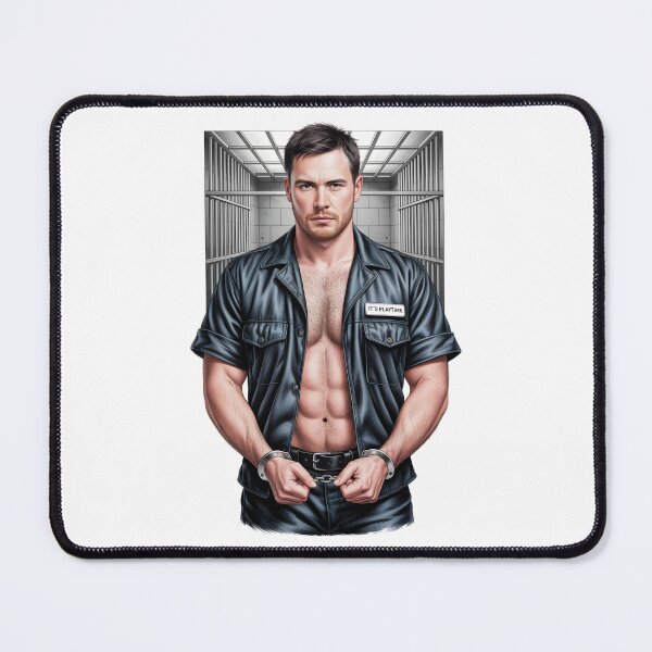Item preview, Sexy Guys - The Handcuffed Cellmate designed and sold by Museum Of Non-Existing Art.