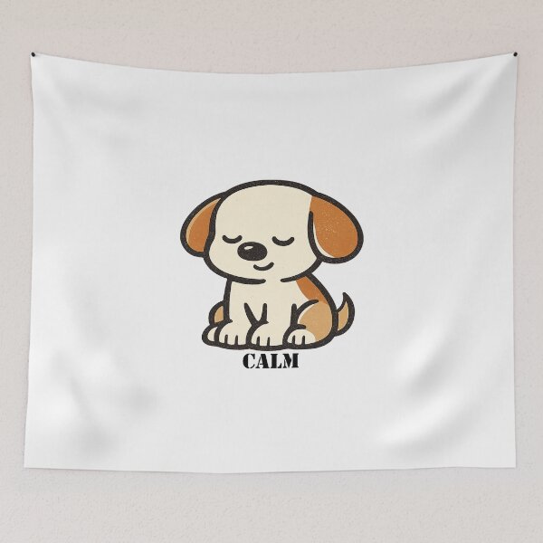 Item preview, dog lover calm  designed and sold by Mystic & Celestial Art.