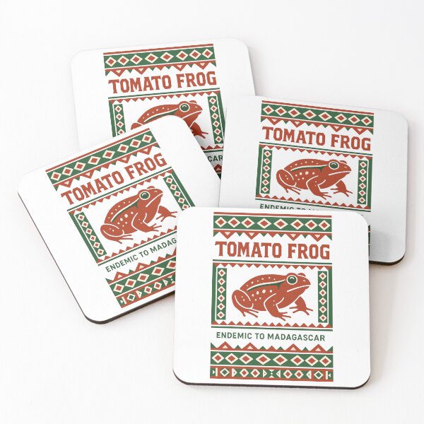 Item preview, Tomato Frog Madagascar Endemic Amphibian designed and sold by WildlifeInc.