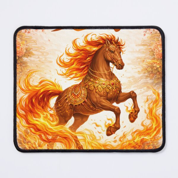 Item preview, Happy Lunar New Year 2026 – Fire Horse Celebration designed and sold by PunchDrop.