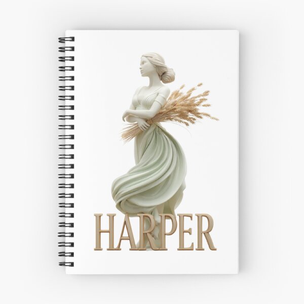 Item preview, Harper Virgo – Zodiac Fantasy Name Art designed and sold by AlexLineArt.