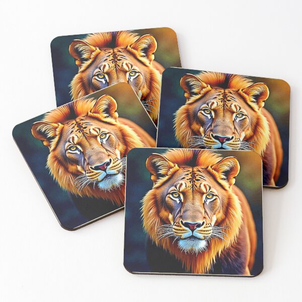 Item preview, Majestic Lion: Soul of the Wild King Art designed and sold by Health And Fitness Posts e-Store.