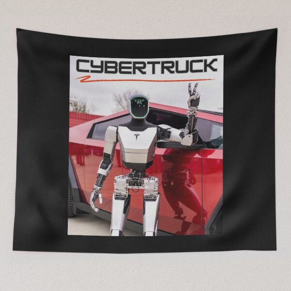 Item preview, cybertruck artwork designed and sold by TEEJAMBOREE.