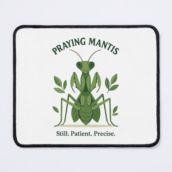 Item preview, Praying Mantis Symbol of Patience and Precision designed and sold by WildlifeInc.