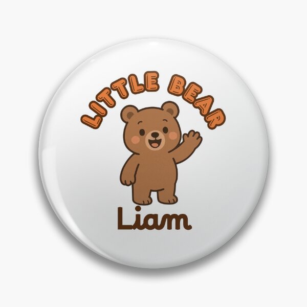 Item preview, Little Bear Liam – Cute Baby Bear Design designed and sold by OmikronStore.