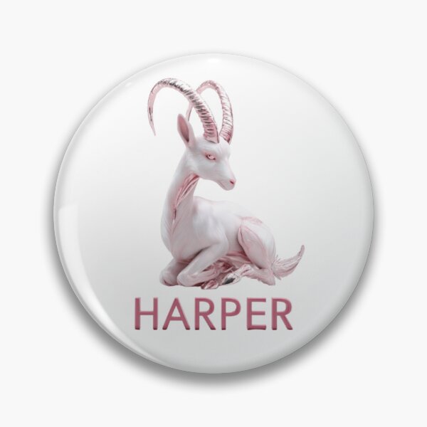 Item preview, Harper Capricorn – Zodiac Fantasy Name Art designed and sold by AlexLineArt.