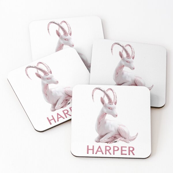 Item preview, Harper Capricorn – Zodiac Fantasy Name Art designed and sold by AlexLineArt.