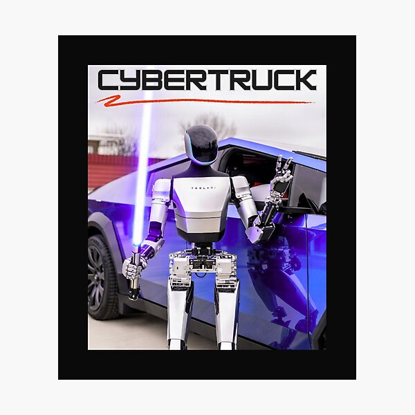 Item preview, cybertruck artwork designed and sold by TEEJAMBOREE.