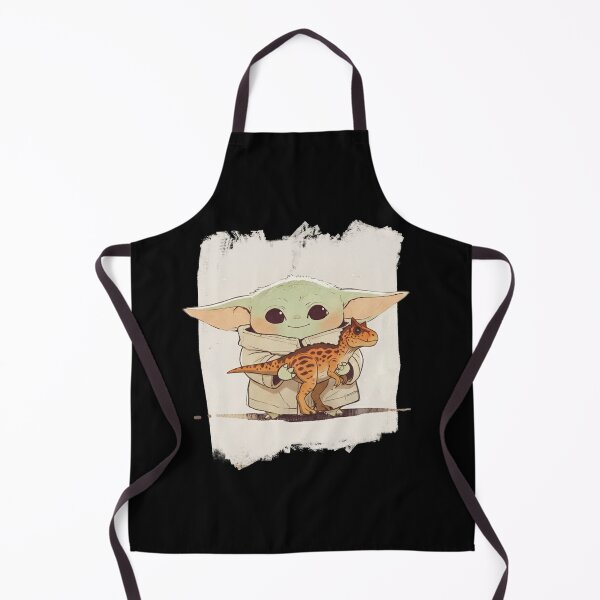 Item preview, BABY YODA WITH CARNOTAURUS DINOSAUR designed and sold by LIS AND MELIVERSO.