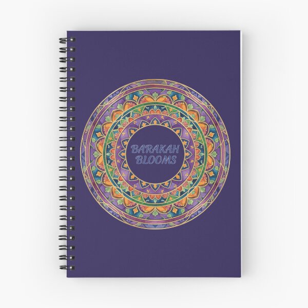 Item preview, Barakah Blooms – Colorful Islamic Floral Mandala Circle Design designed and sold by D-Islamic.