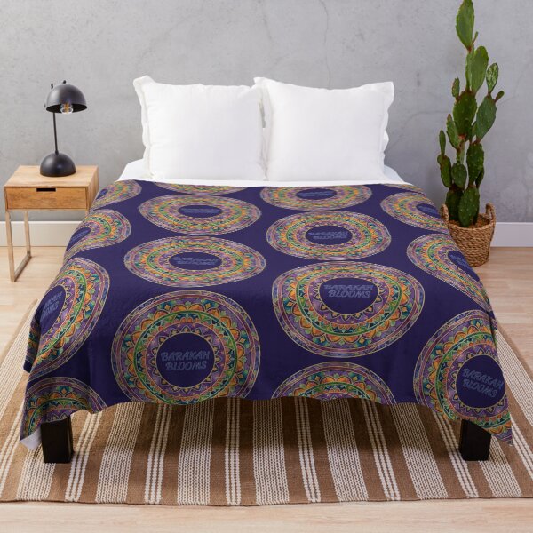 Item preview, Barakah Blooms – Colorful Islamic Floral Mandala Circle Design designed and sold by D-Islamic.