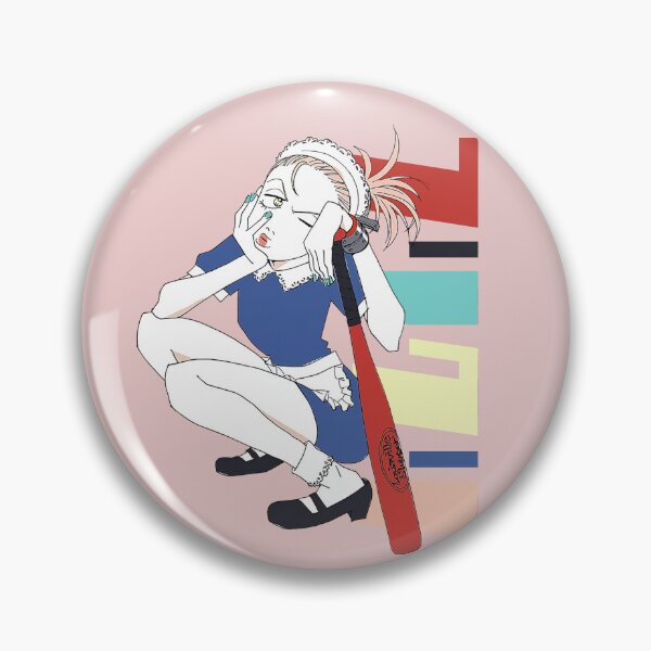 Item preview, FLCL Maid Haruko + Logo designed and sold by Fire TheMann.