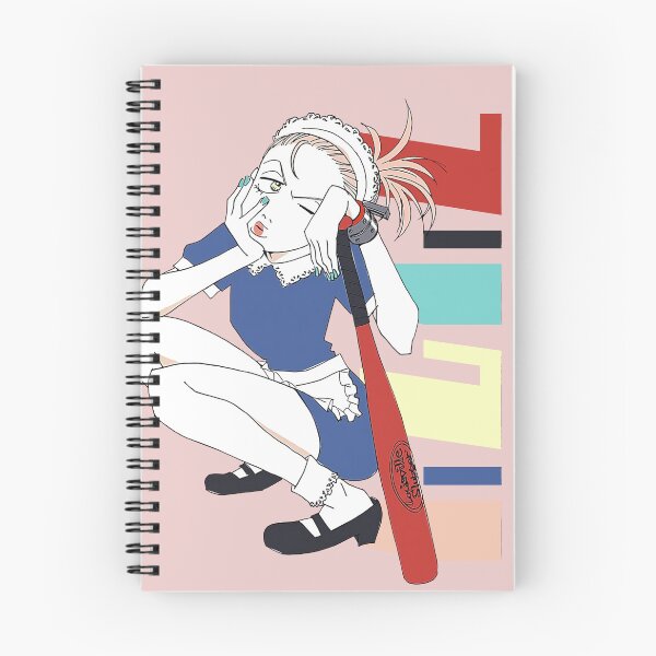 Item preview, FLCL Maid Haruko + Logo designed and sold by Fire TheMann.