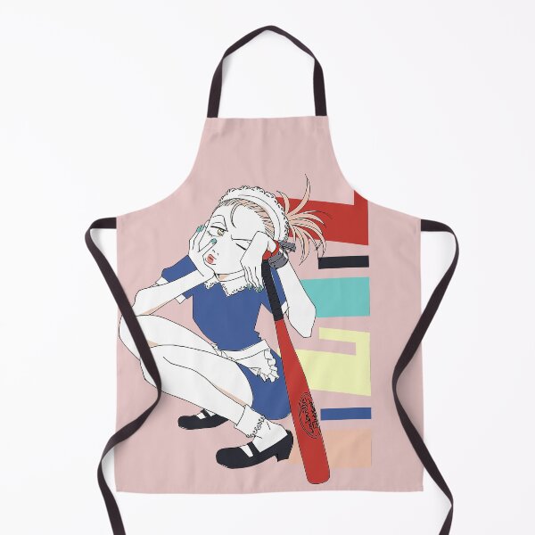 Item preview, FLCL Maid Haruko + Logo designed and sold by Fire TheMann.