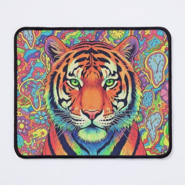 Item preview, Psychedelic Tiger designed and sold by RobertoBL.