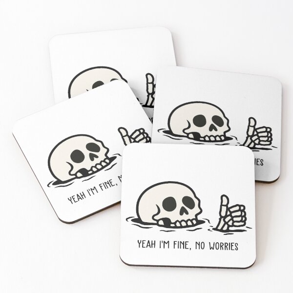 Item preview, Yeah I'm Fine, No Worries designed and sold by AimarsKloset.
