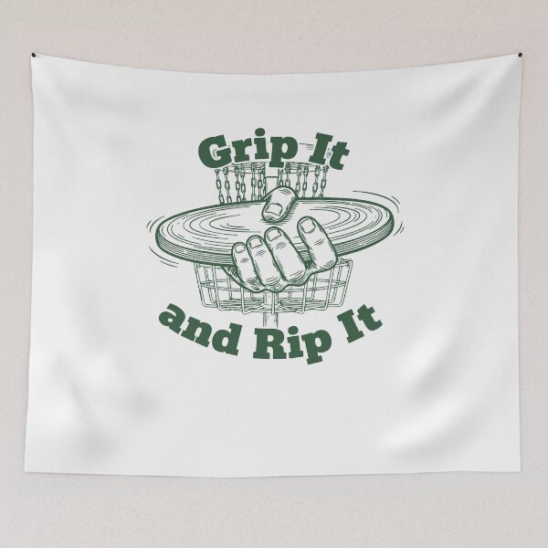 Item preview, Grip It And Rip It Disc Golf Flying Disc designed and sold by LuminOrb.