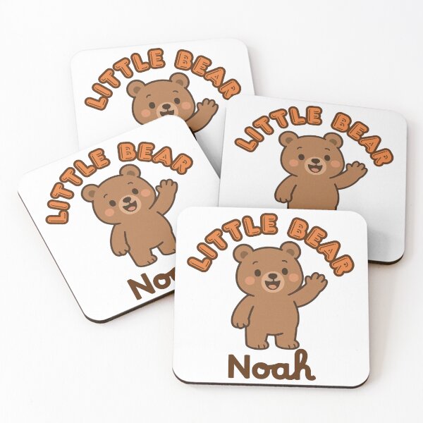 Item preview, Little Bear Noah – Cute Baby Bear Design designed and sold by OmikronStore.