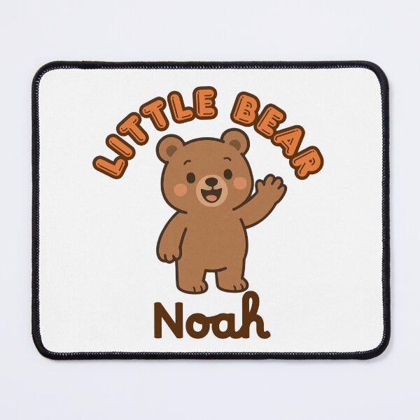 Item preview, Little Bear Noah – Cute Baby Bear Design designed and sold by OmikronStore.