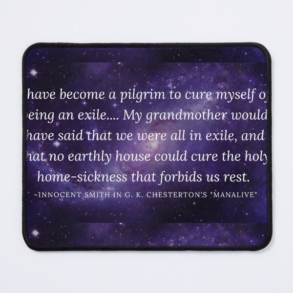 Item preview, I have become a pilgrim - Chesterton/Manalive designed and sold by stella literarium.
