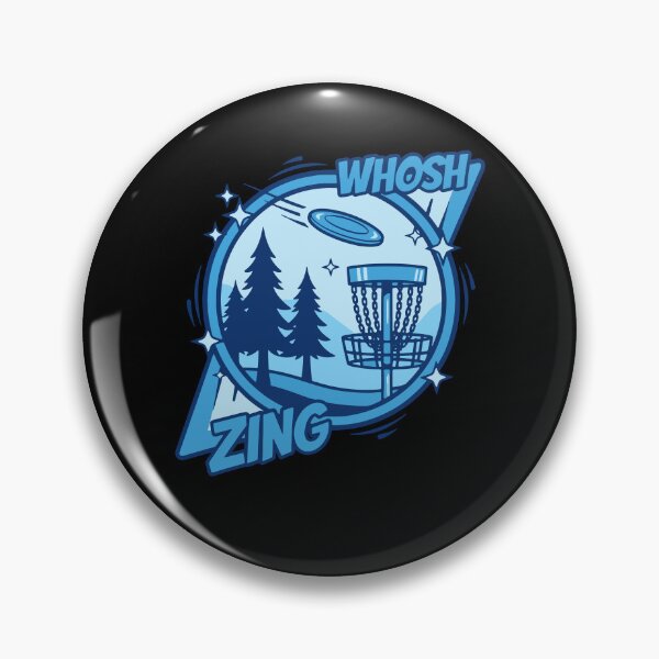 Item preview, Whosh Zing Disc Golf Flying Disc Basket Scene designed and sold by LuminOrb.