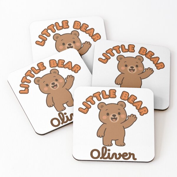Item preview, Little Bear Oliver – Cute Baby Bear Design designed and sold by OmikronStore.