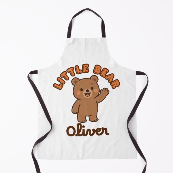 Item preview, Little Bear Oliver – Cute Baby Bear Design designed and sold by OmikronStore.