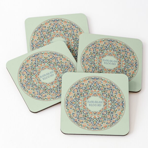 Item preview, Barakah Blooms - Mandala Watercolor Islamic Geometric Art designed and sold by D-Islamic.