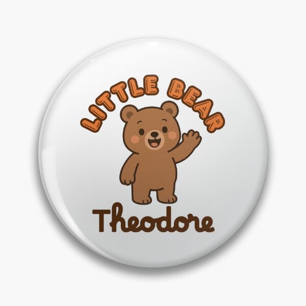 Item preview, Little Bear Theodore – Cute Baby Bear Design designed and sold by OmikronStore.