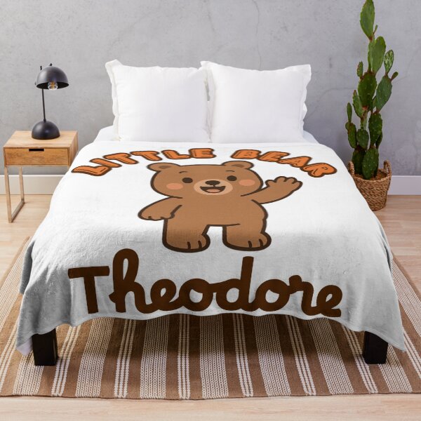 Item preview, Little Bear Theodore – Cute Baby Bear Design designed and sold by OmikronStore.