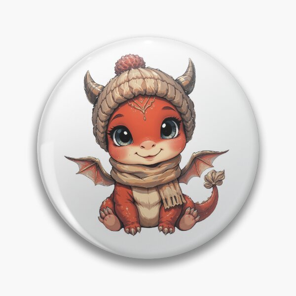 Item preview, Cute Winter Dragon designed and sold by DiceWay.