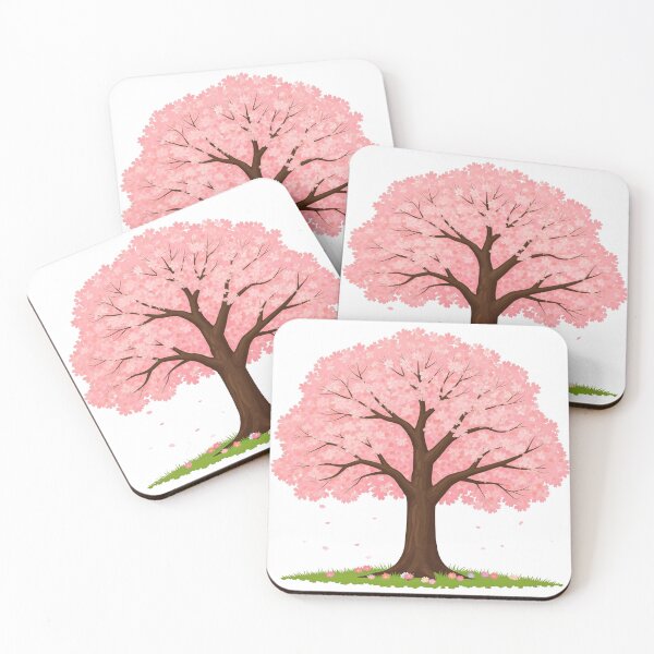 Item preview, Blossoming Serenity: A Pink Cherry Blossom Tree designed and sold by Art for Every Person.