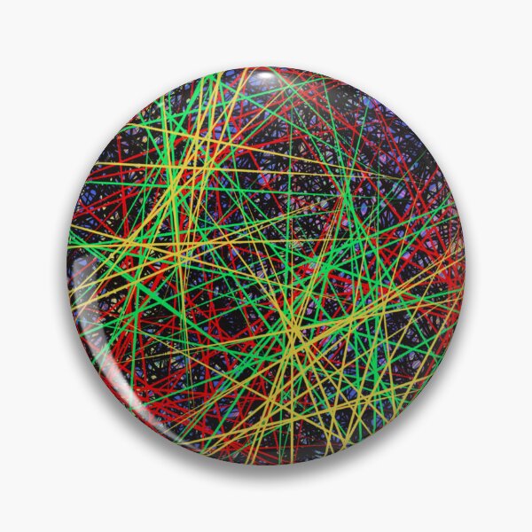 Item preview, Chaotic Energy Explosion – Vibrant Abstract Artwork in Red, Green, and Yellow designed and sold by Susanna Schorr.