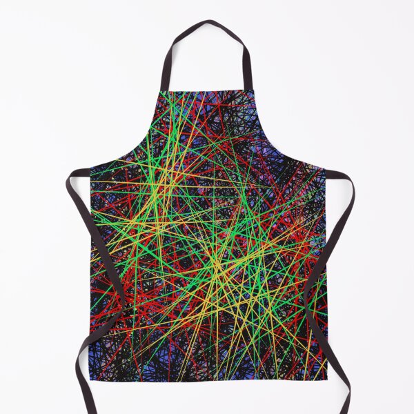 Item preview, Chaotic Energy Explosion – Vibrant Abstract Artwork in Red, Green, and Yellow designed and sold by Susanna Schorr.